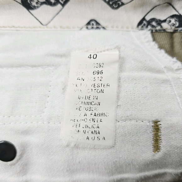 Vintage 2000's Ben‎ Davis Workwear Pants Painter Carpenter Canvas Size 40x30 - Picture 11 of 11